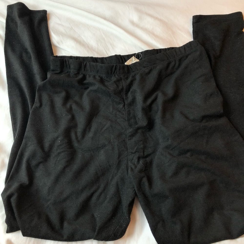 Black leggings bundle Large L VS PINK Pacsun Workout running workout casual cute - Picture 5 of 8